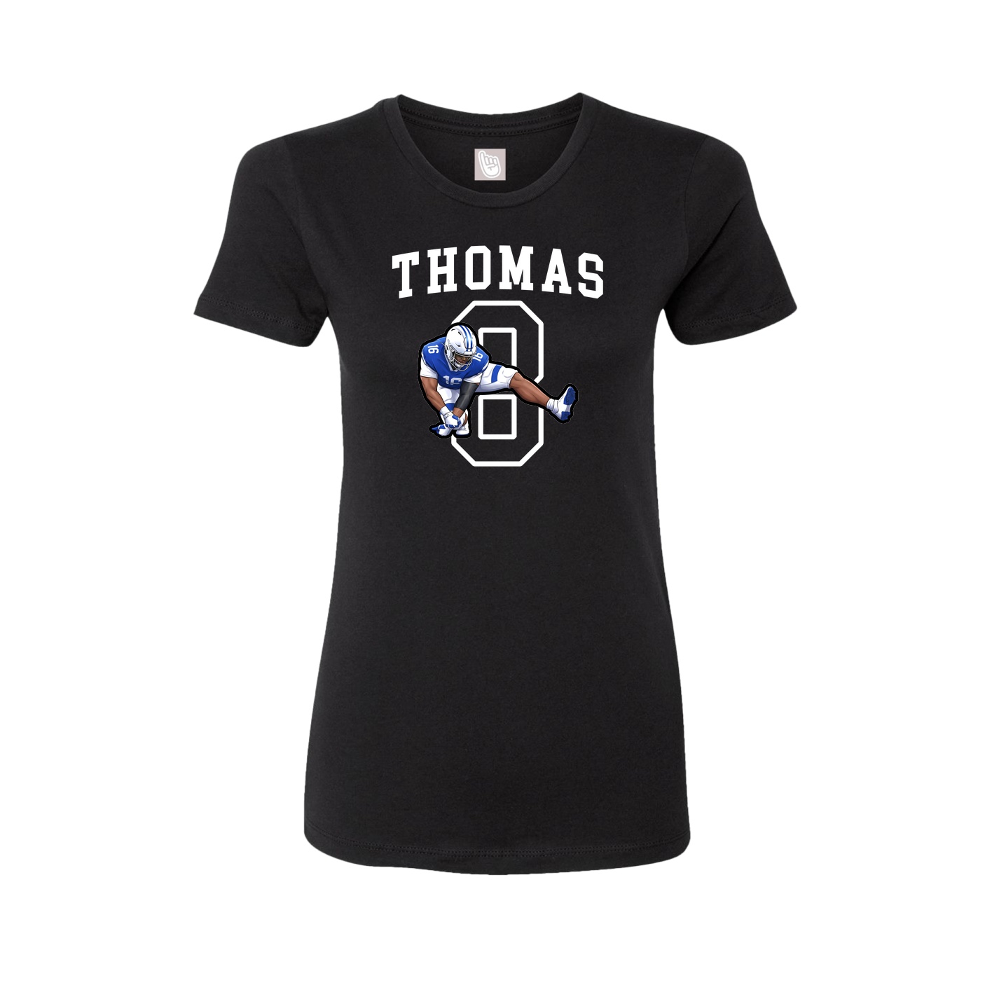 Fitted Women's Tee — Shirsey in Black