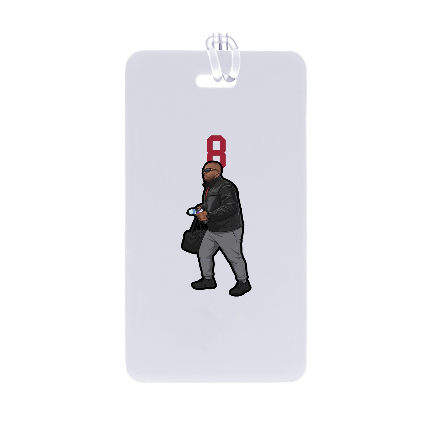 Bag Tag — Number Top in Classic