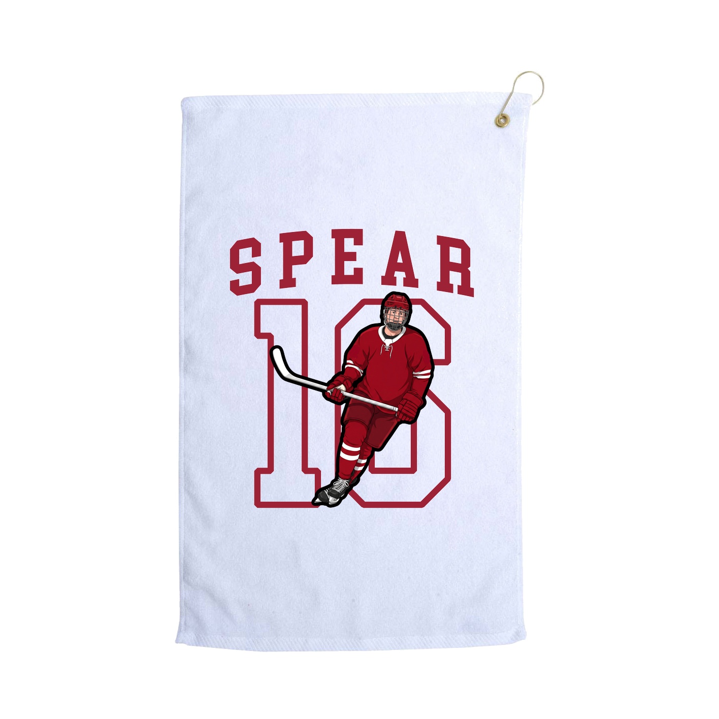Golf Towel — Shirsey in White