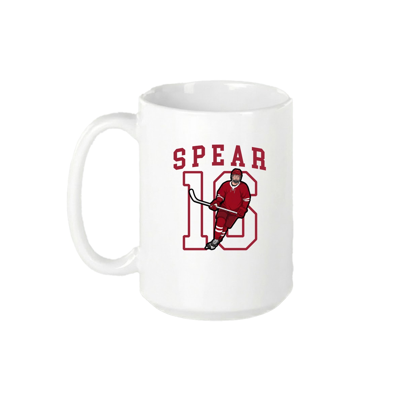 15oz Coffee Mug — Shirsey in White