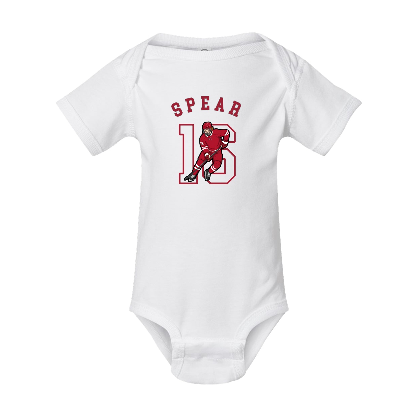 Baby Onesie — Shirsey Arch in White