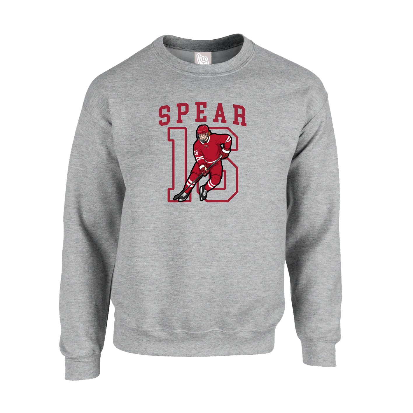 Fleece Crew — Shirsey in Grey