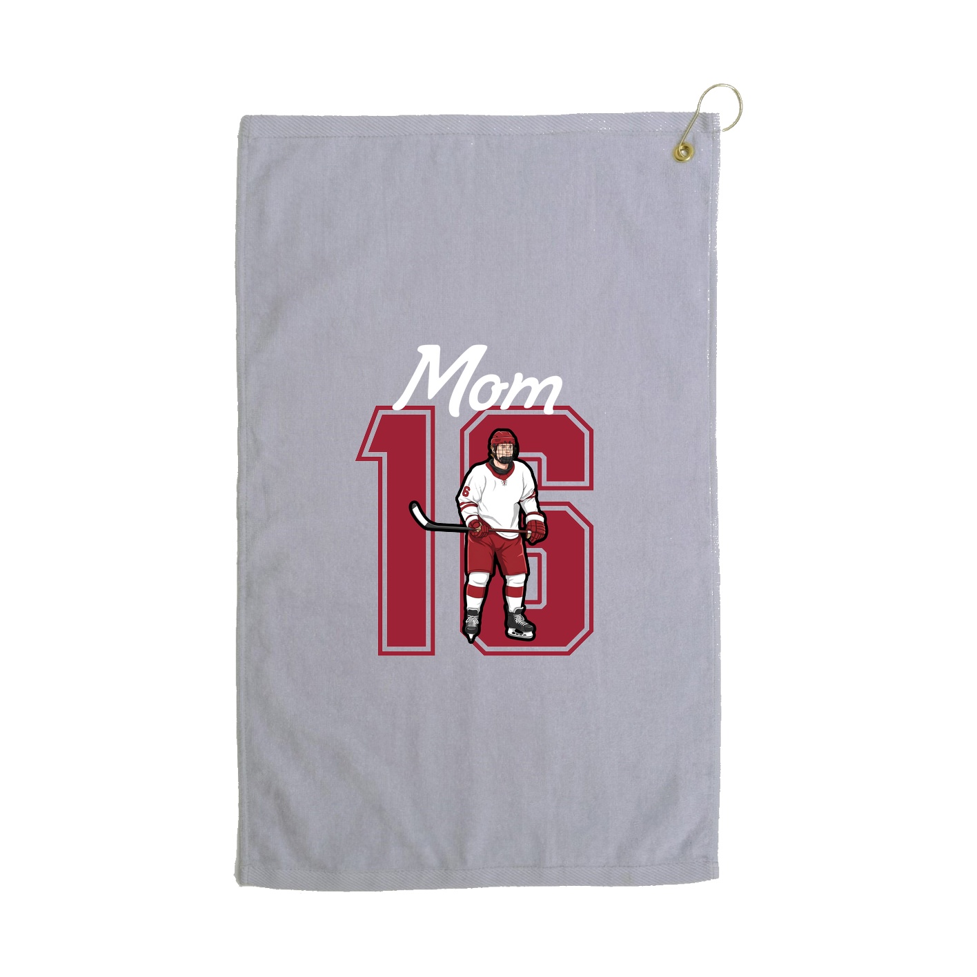 Golf Towel — Mothers Day Shirsey in Grey