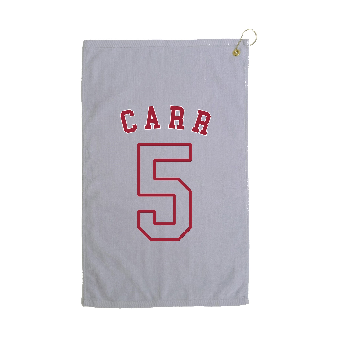 Golf Towel — Shirsey Arch in Grey