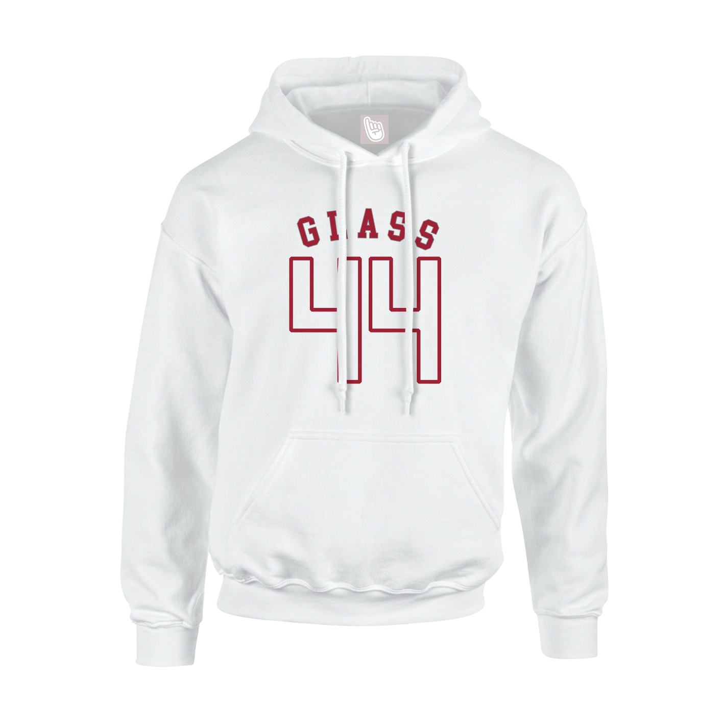 Hoodie — Shirsey Arch in White