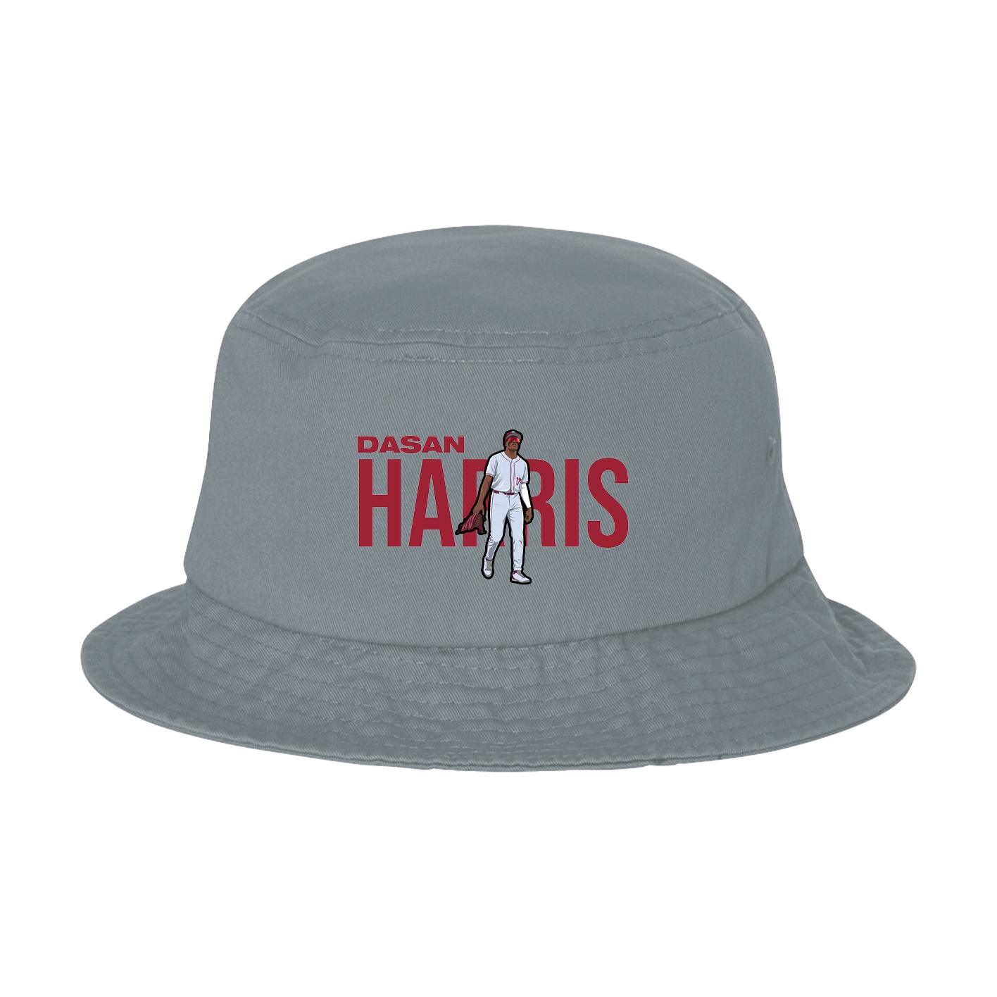 Bucket Cap — Player Name in Grey