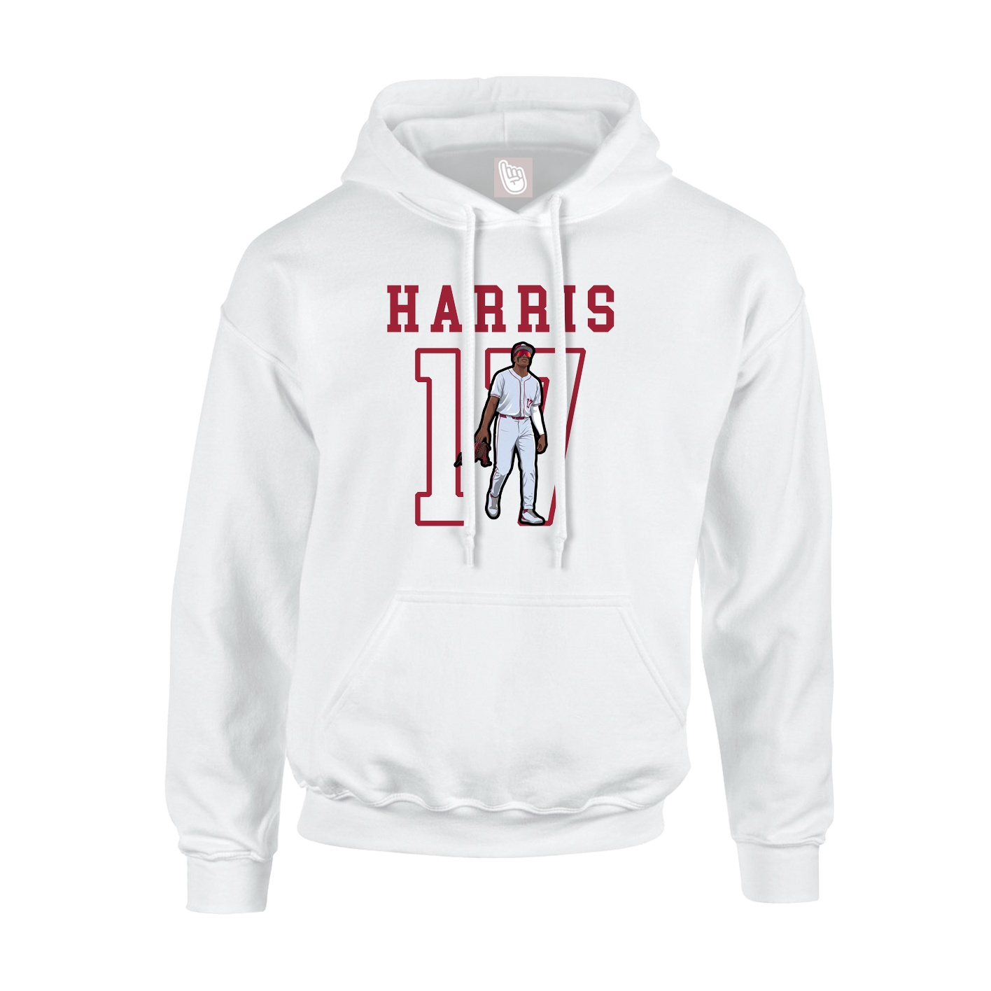 Youth Hoodie — Shirsey in White