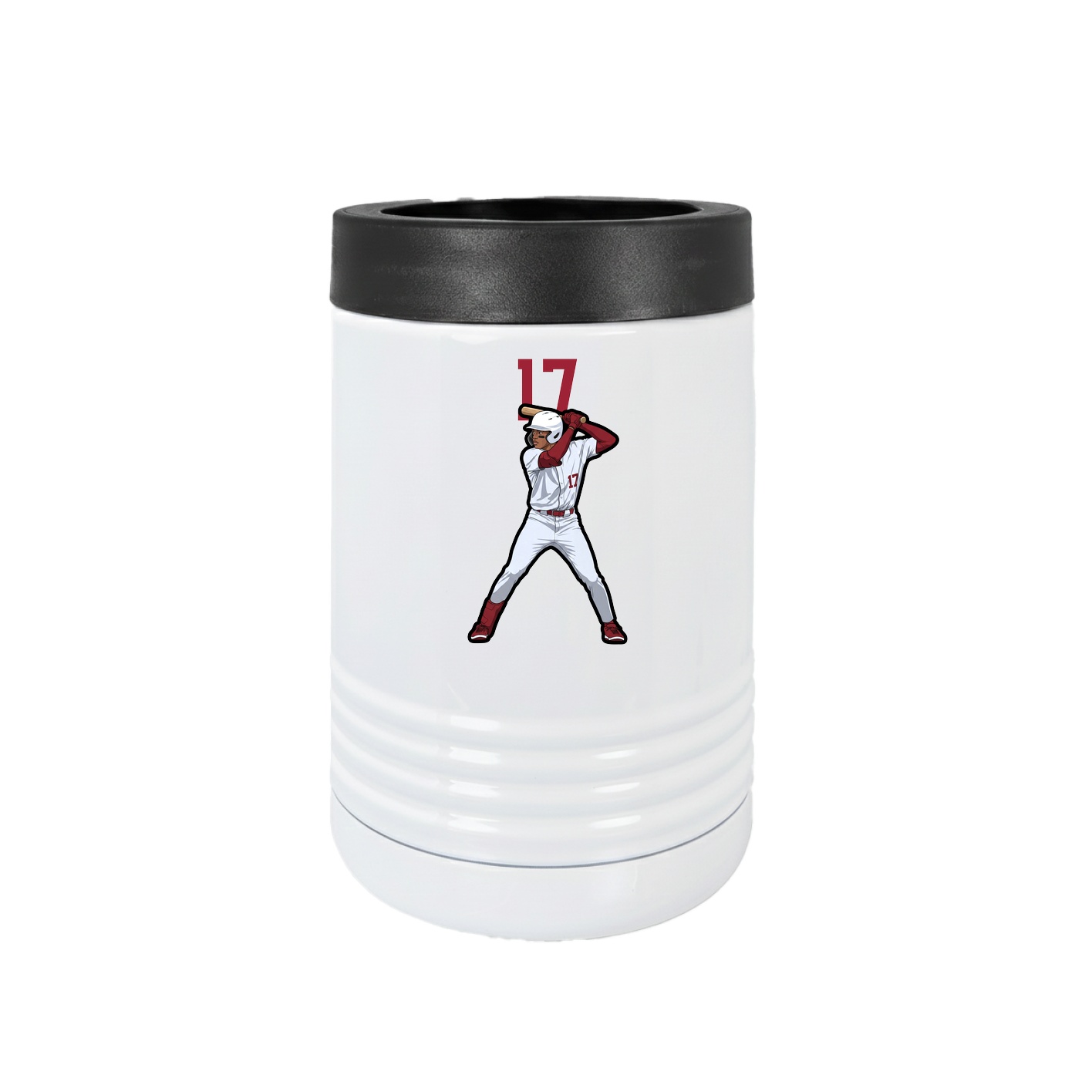 Beverage Holder — Number Top in White