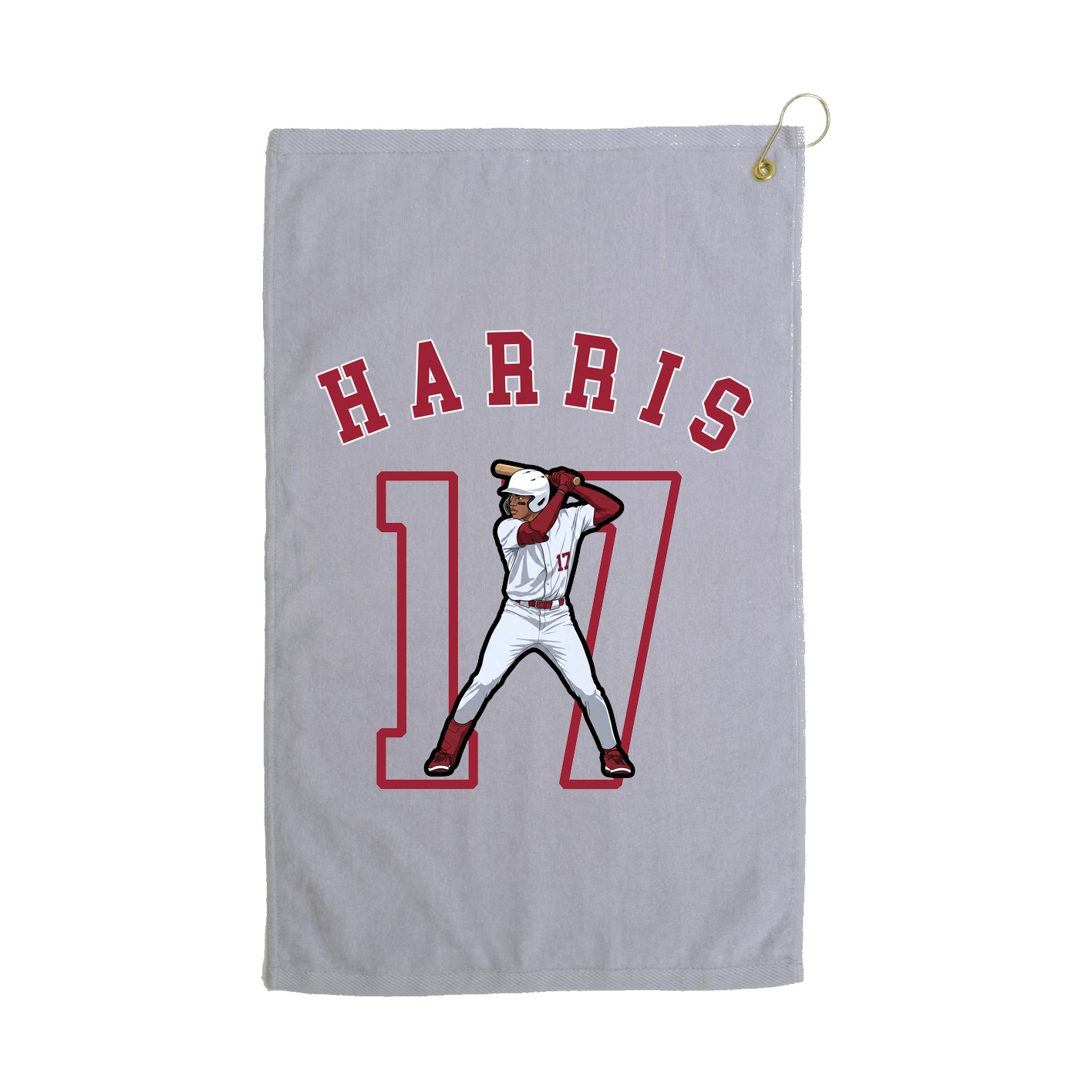 Golf Towel — Shirsey Arch in Grey