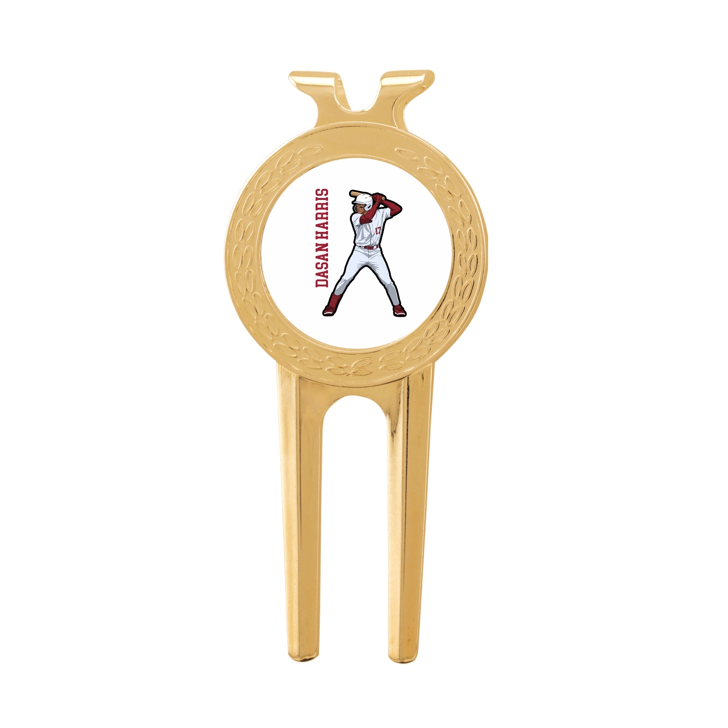 Divot Tool with Ball Marker — Name Vertical in Classic