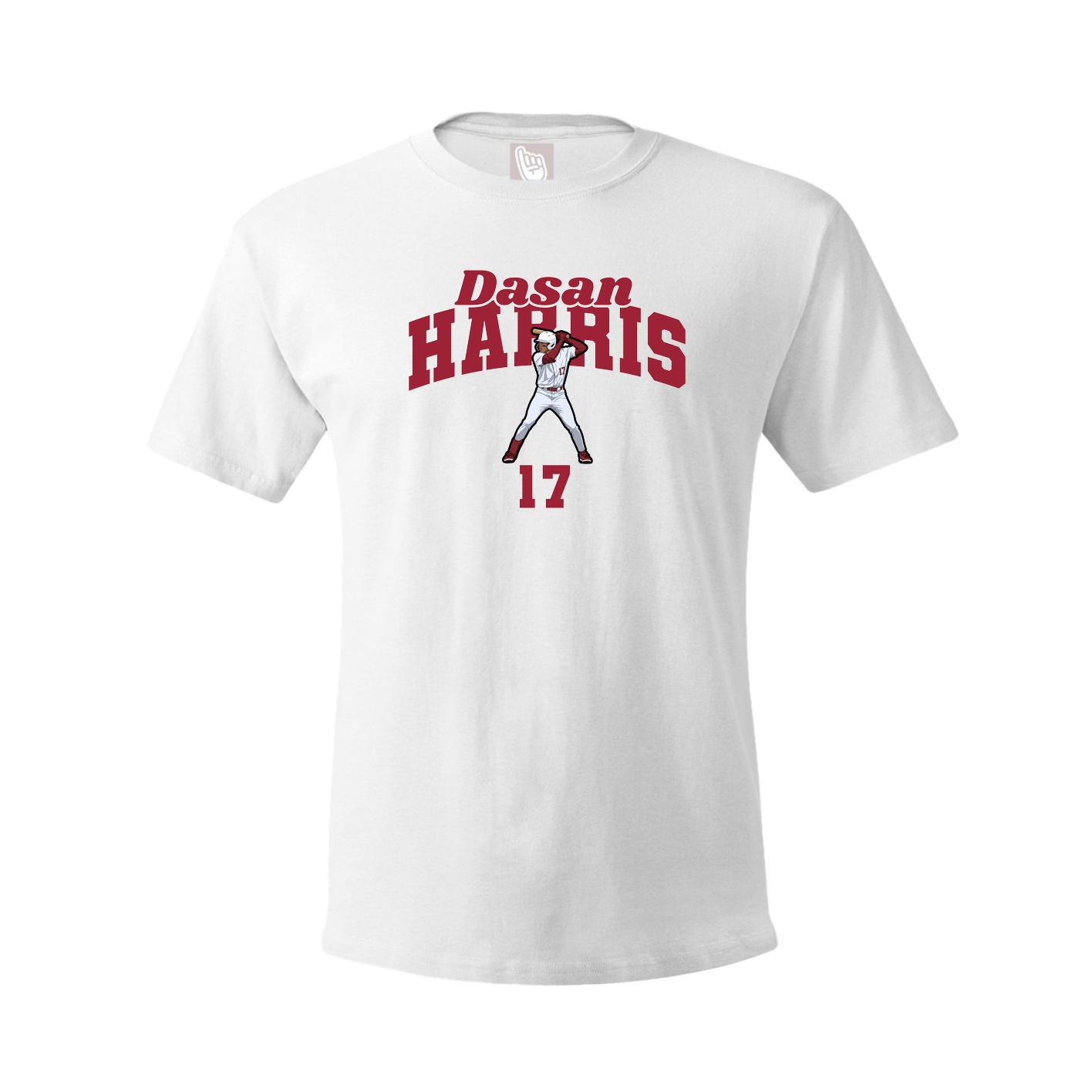 Youth Tee — Signature Arch in White