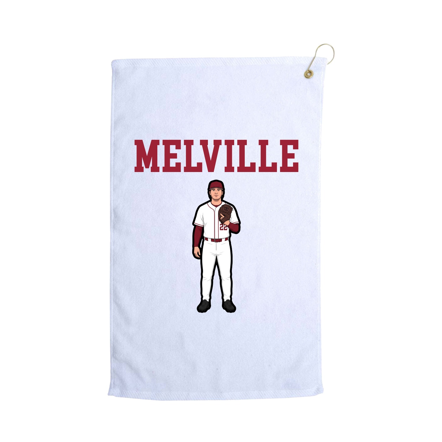 Golf Towel — Shirsey in White