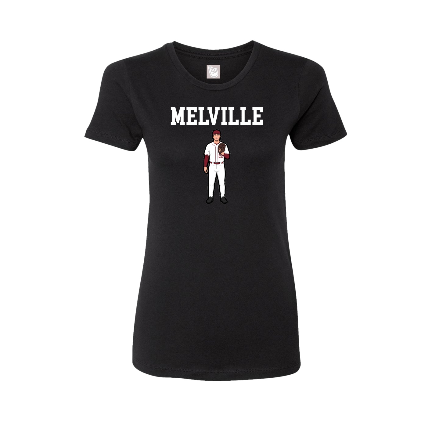 Fitted Women's Tee — Shirsey in Black