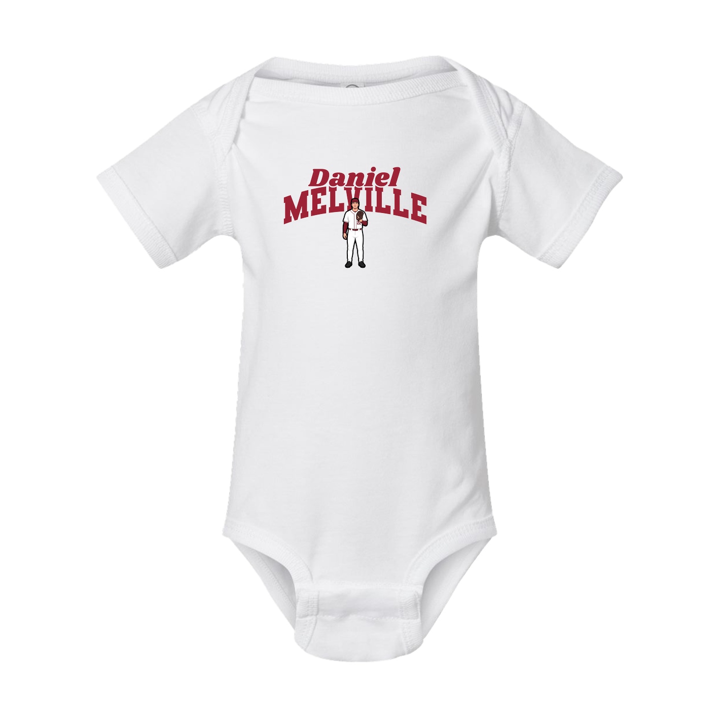 Baby Onesie — Signature Arch in White