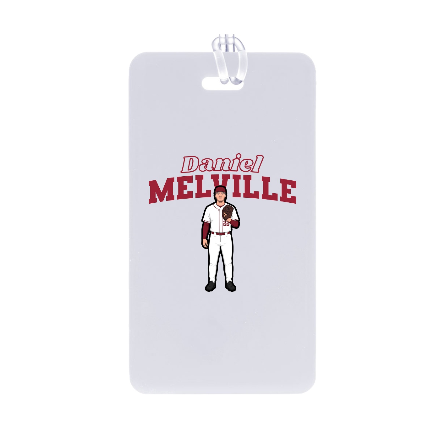 Bag Tag — Name Arch in Classic