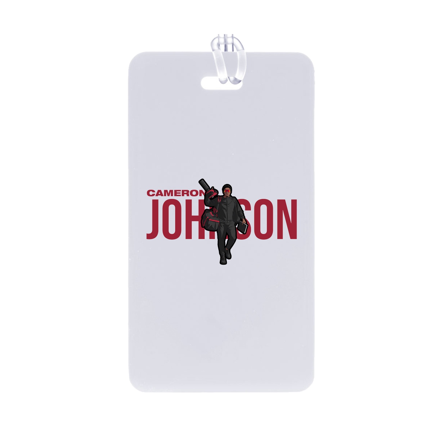 Bag Tag — Player Name in Classic