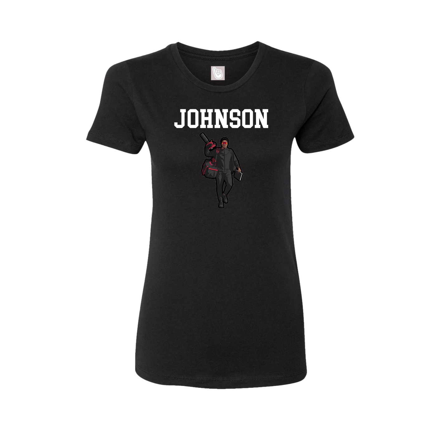 Fitted Women's Tee — Shirsey in Black