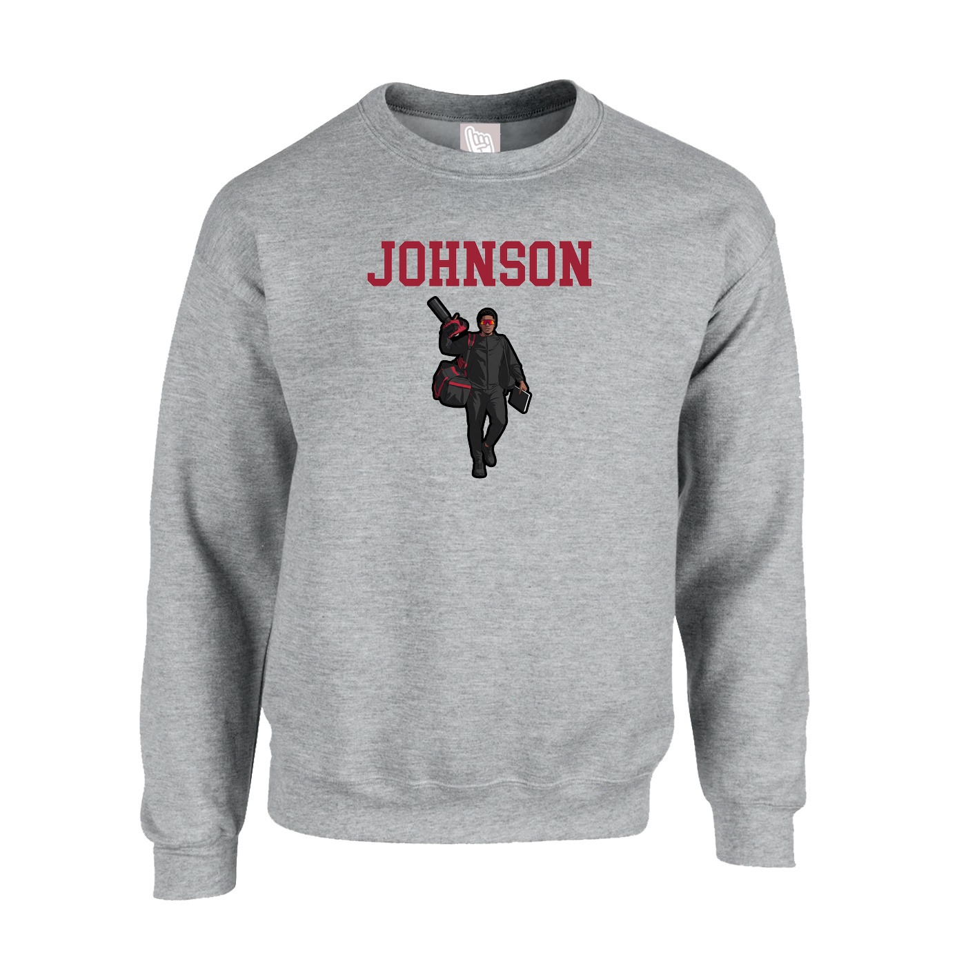 Fleece Crew — Shirsey in Grey