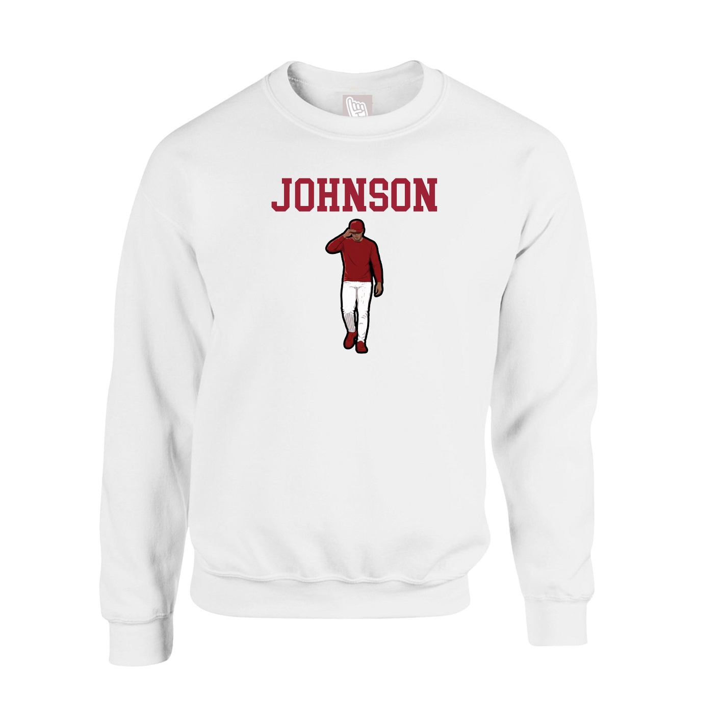 Fleece Crew — Shirsey in White