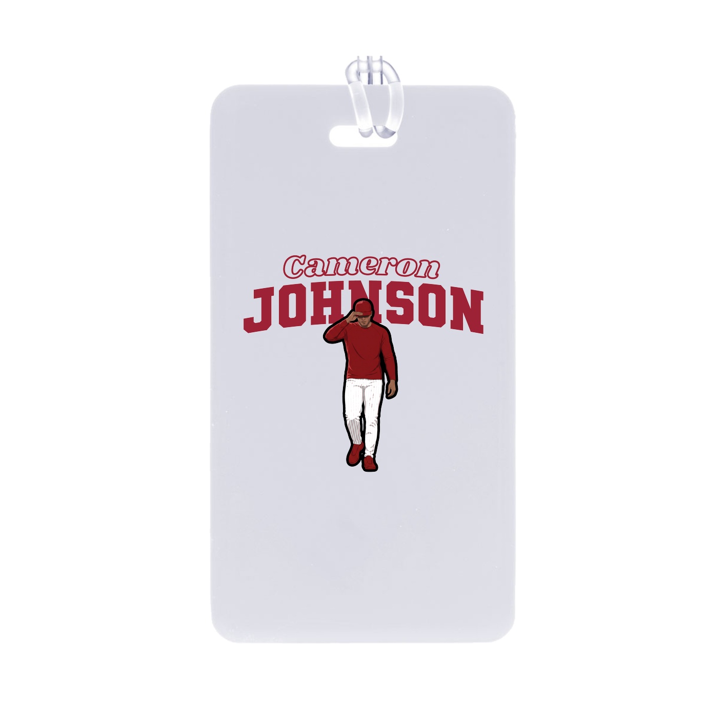 Bag Tag — Name Arch in Classic