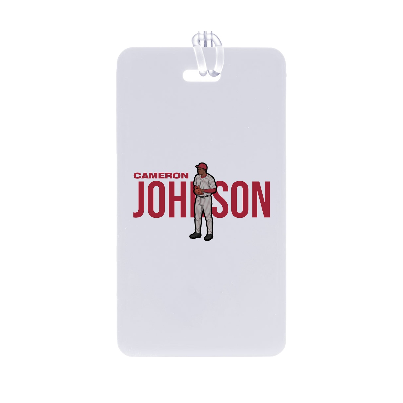 Bag Tag — Player Name in Classic