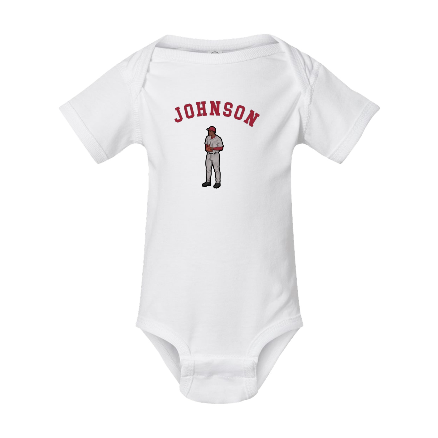 Baby Onesie — Shirsey Arch in White