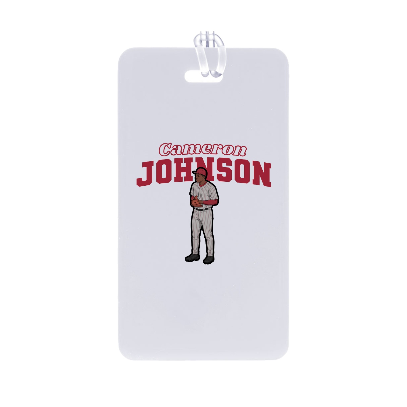 Bag Tag — Name Arch in Classic