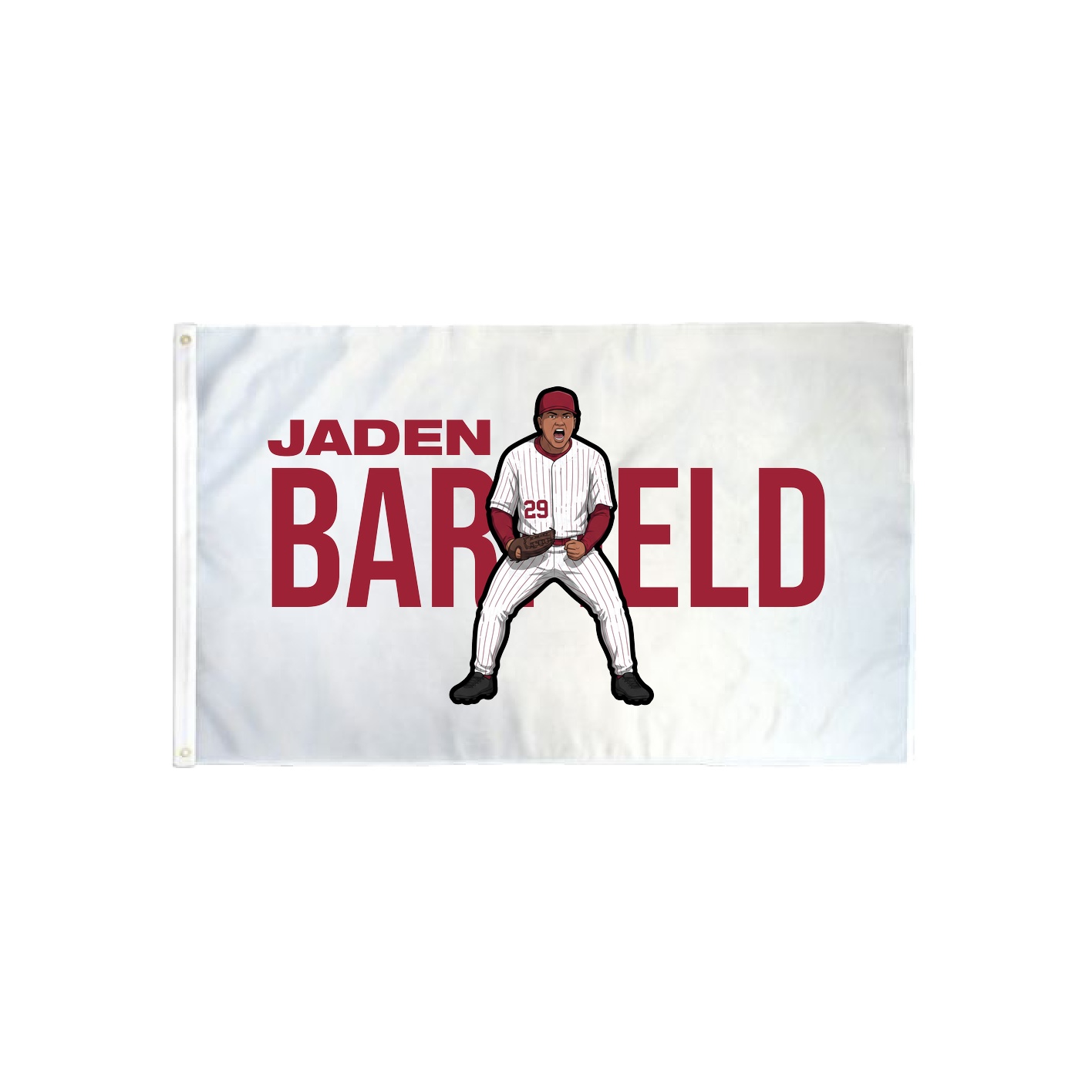 3x5 Flag — Player Name in Classic