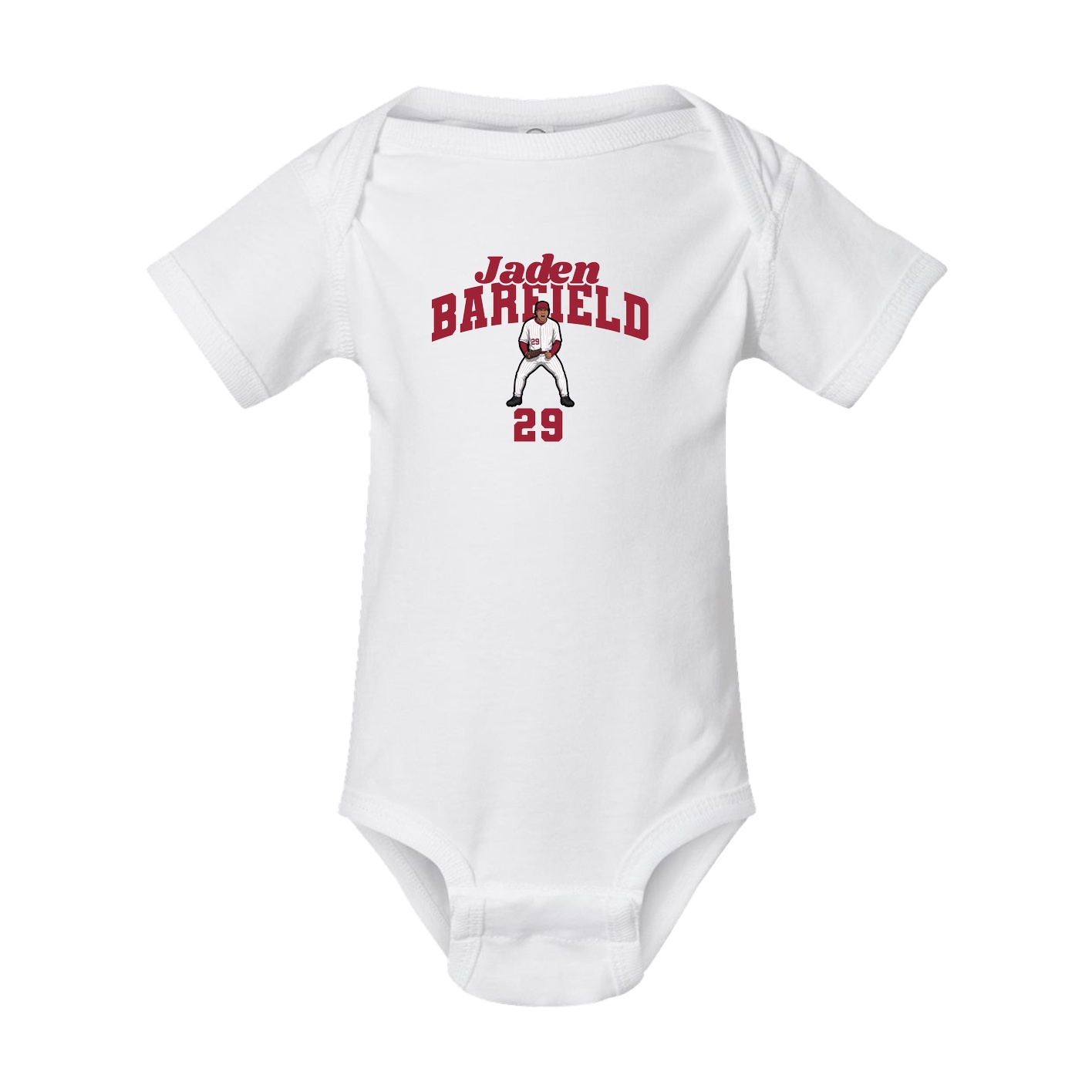 Baby Onesie — Signature Arch in White