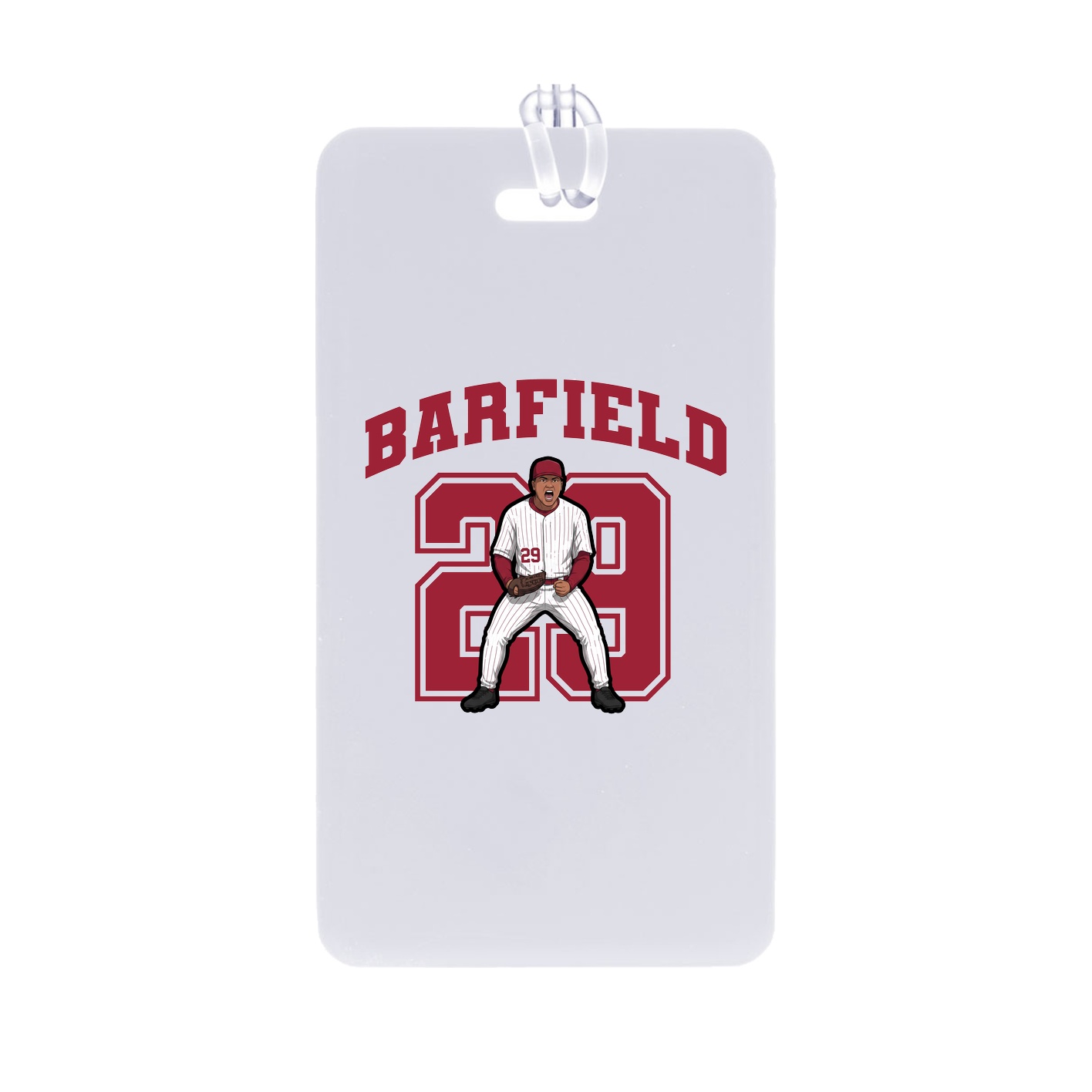 Bag Tag — Number in Classic