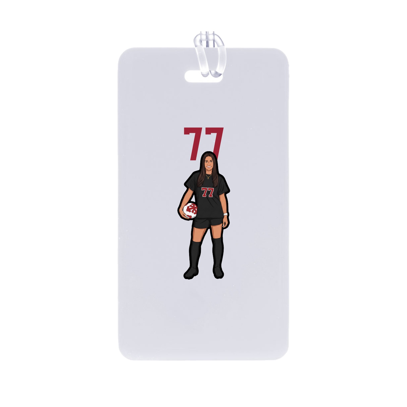 Bag Tag — Number Top in Classic