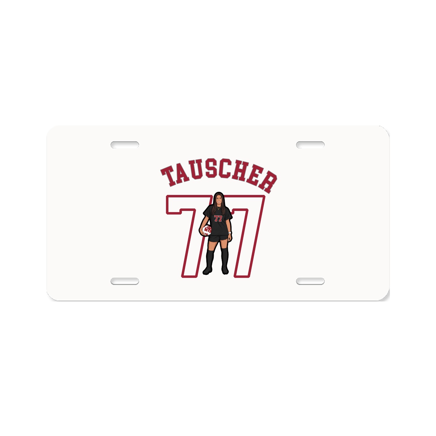 License Plate — Shirsey Arch in Classic