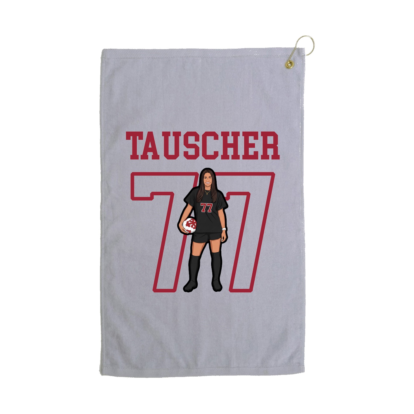 Golf Towel — Shirsey in Grey