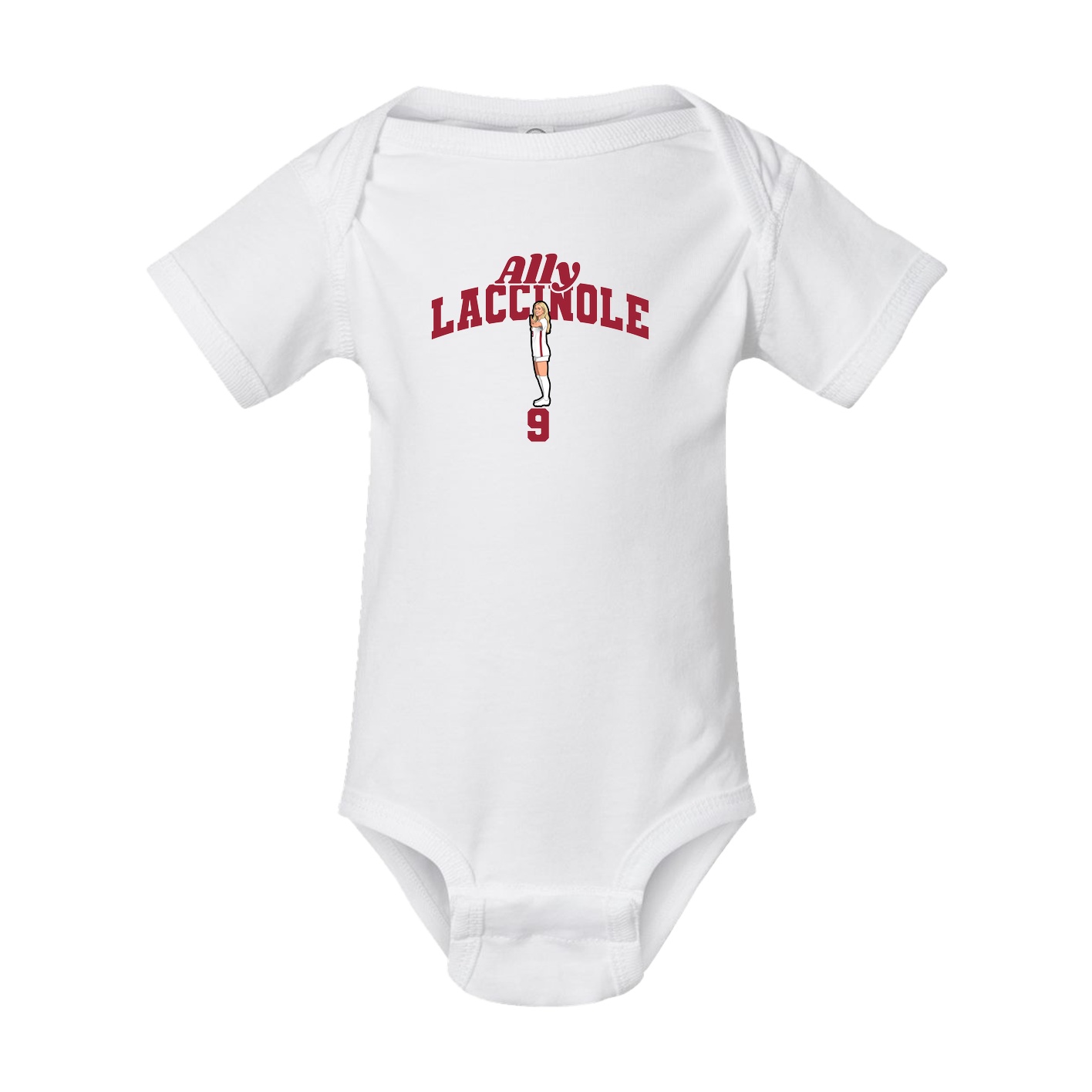 Baby Onesie — Signature Arch in White