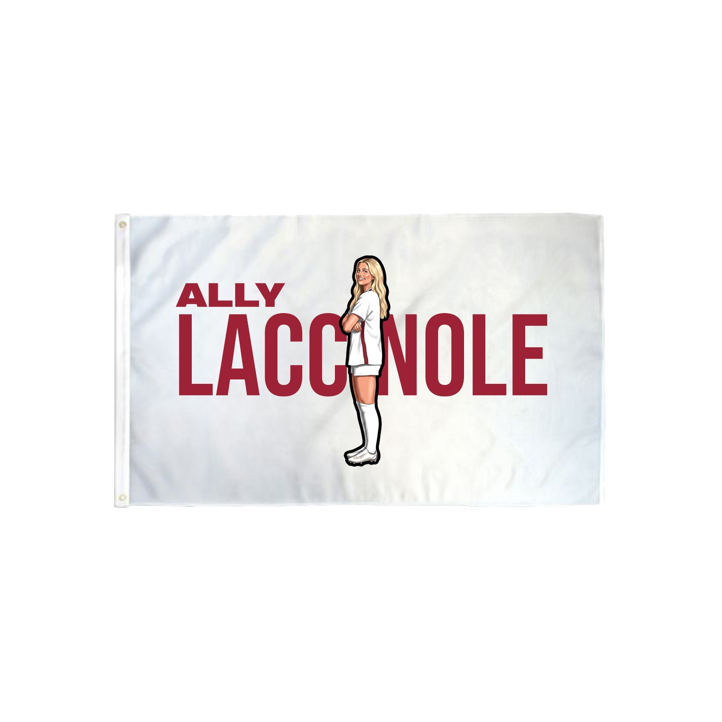 3x5 Flag — Player Name in Classic