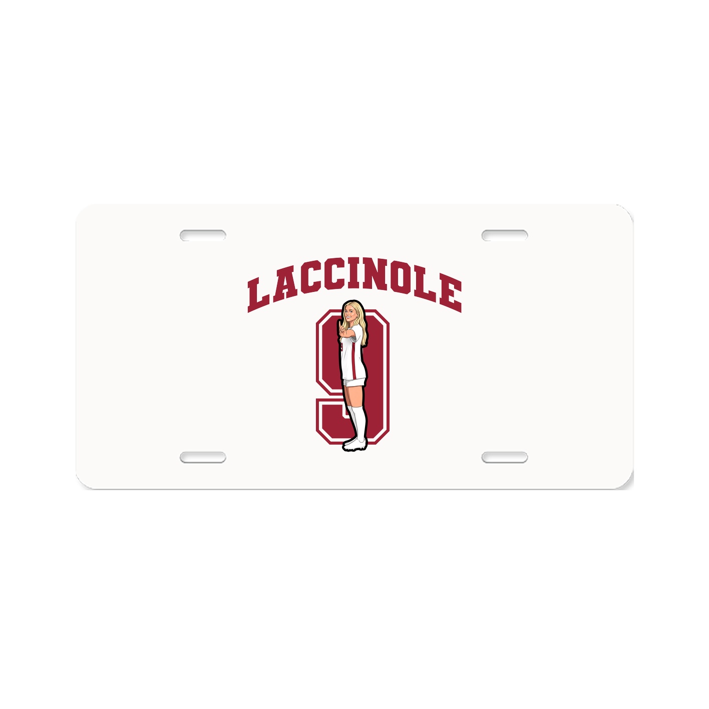 License Plate — Number in Classic