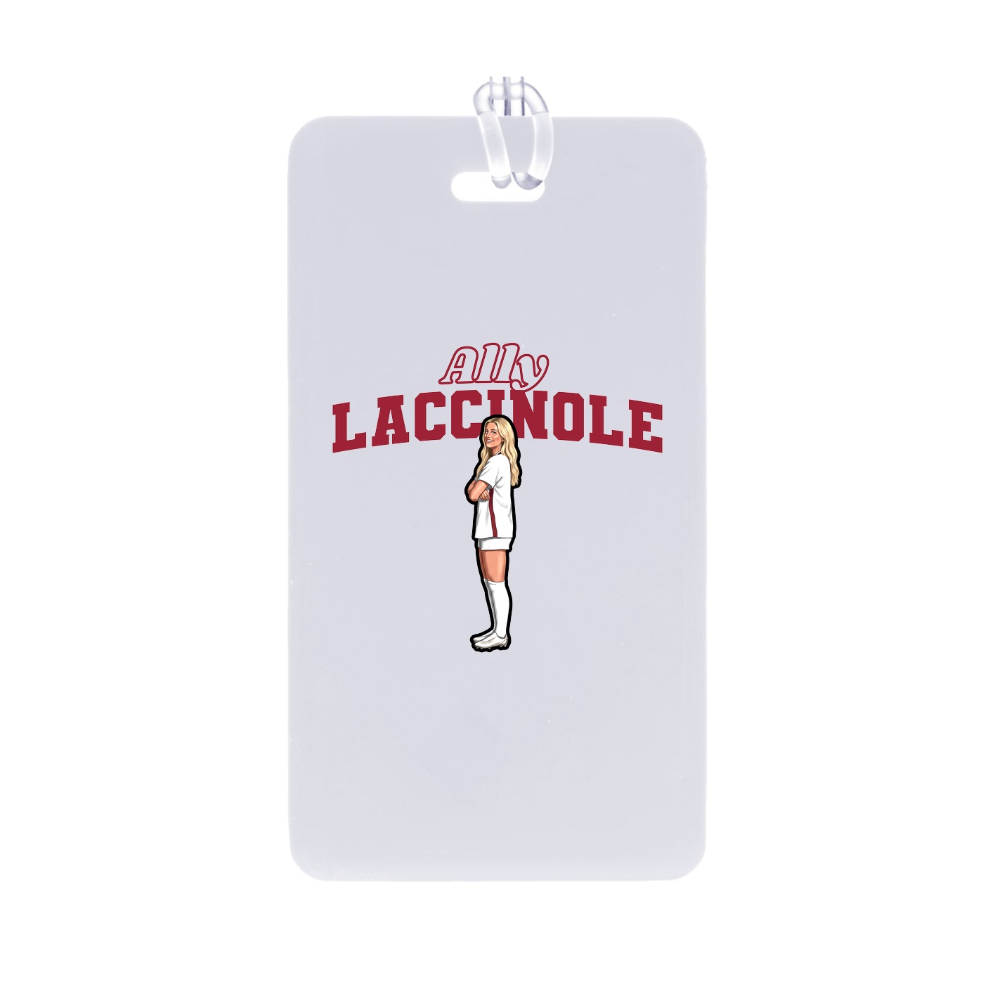 Bag Tag — Name Arch in Classic