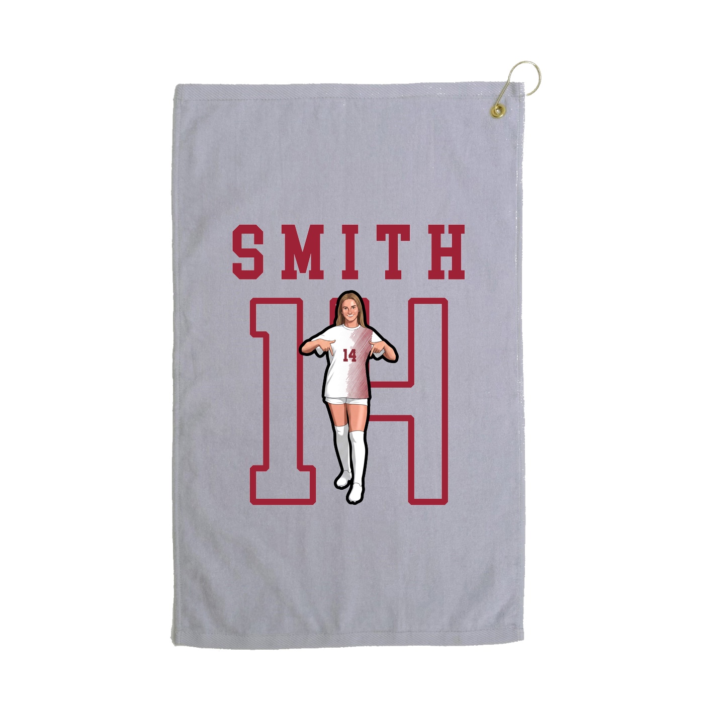 Golf Towel — Shirsey in Grey