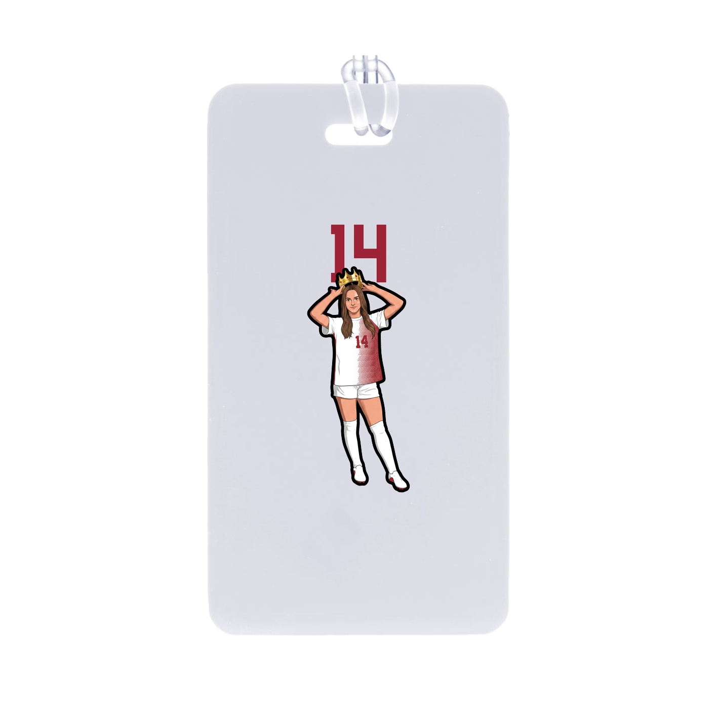 Bag Tag — Number Top in Classic