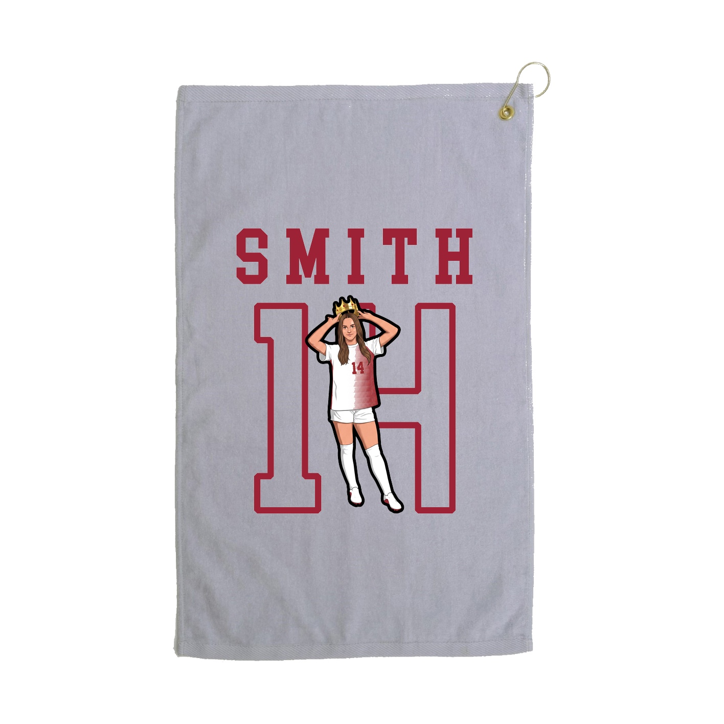 Golf Towel — Shirsey in Grey