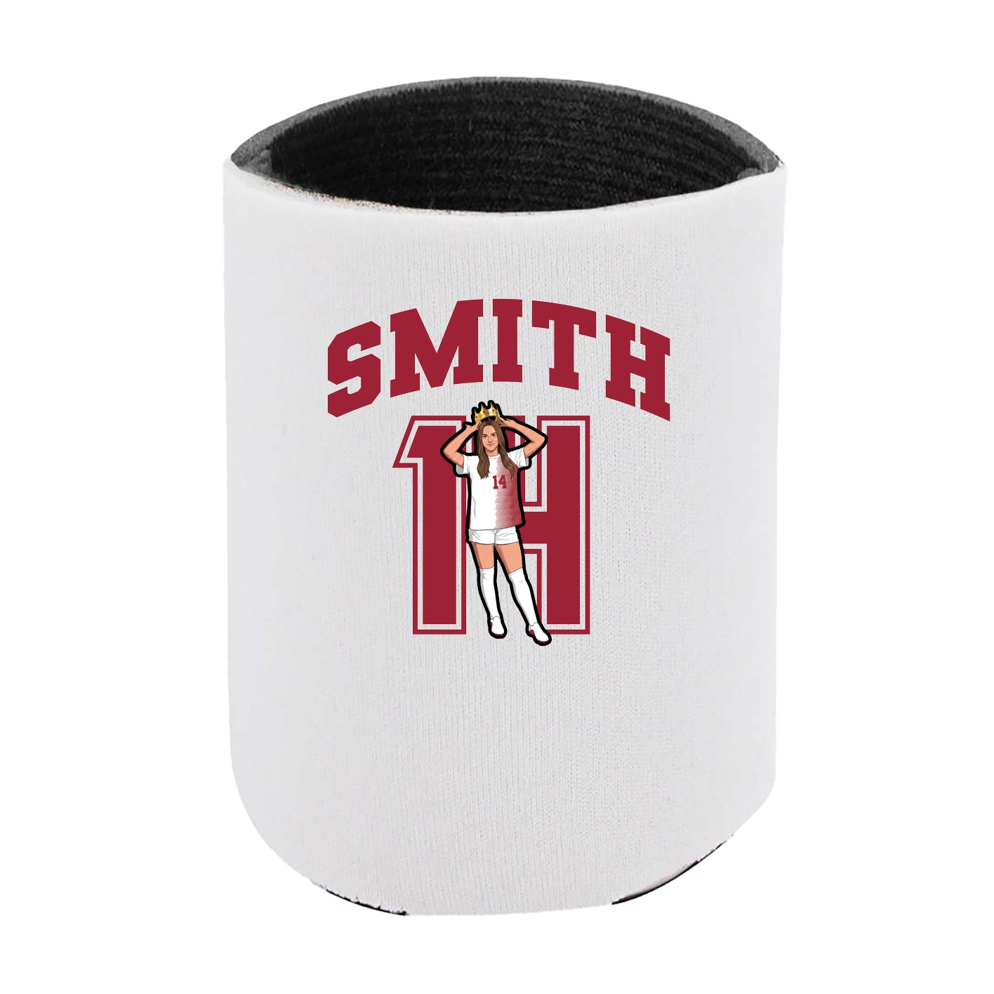 Can Holder — Number in White