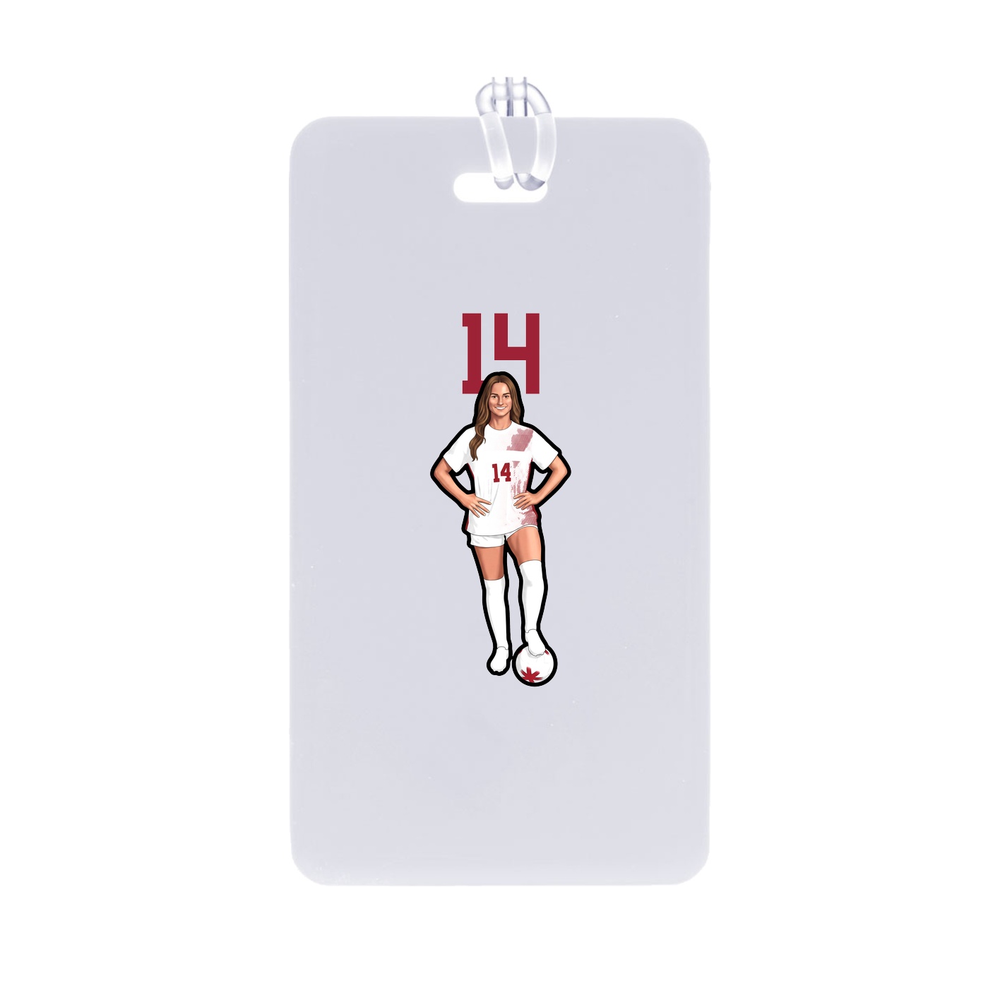 Bag Tag — Number Top in Classic
