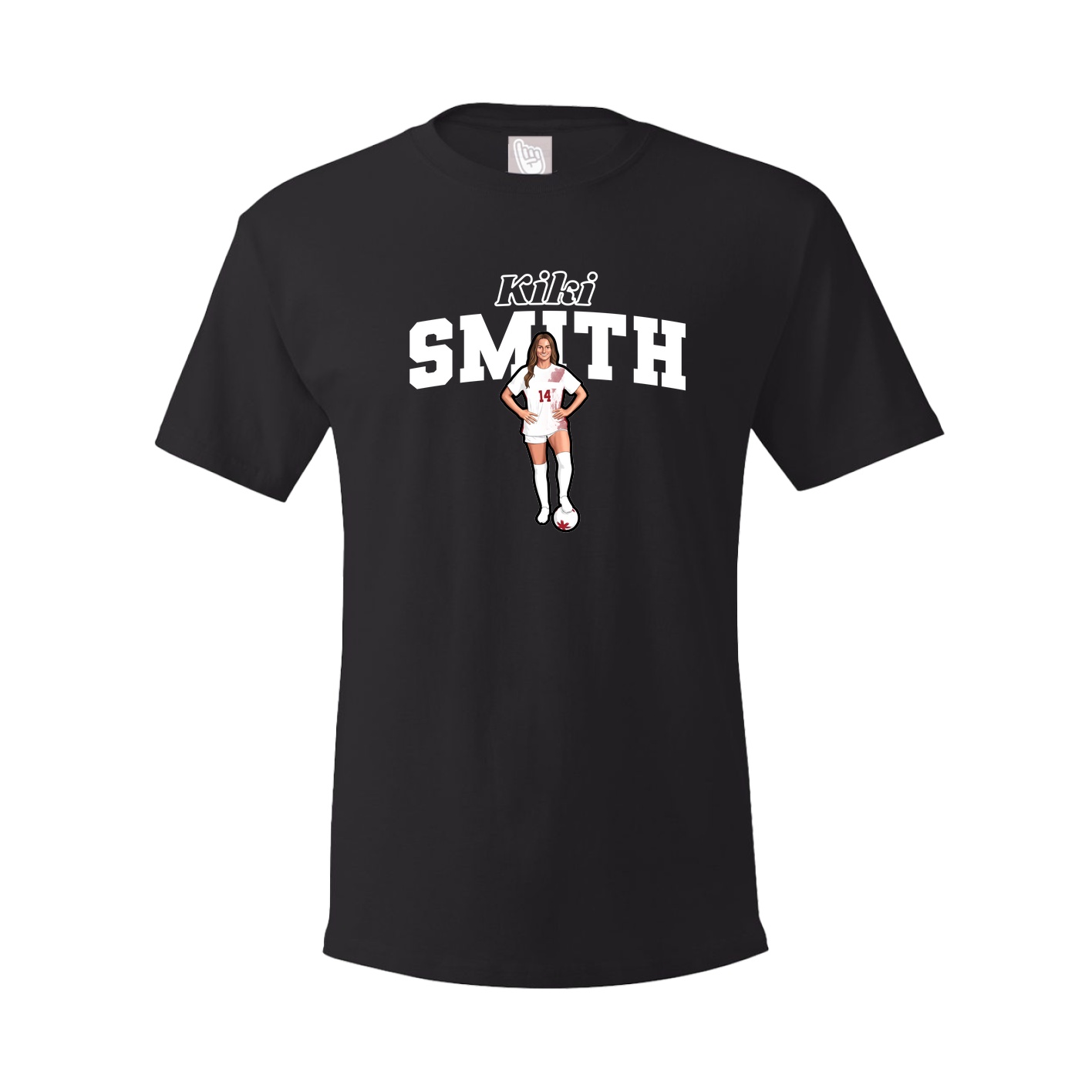 Tee — Name Arch in Black