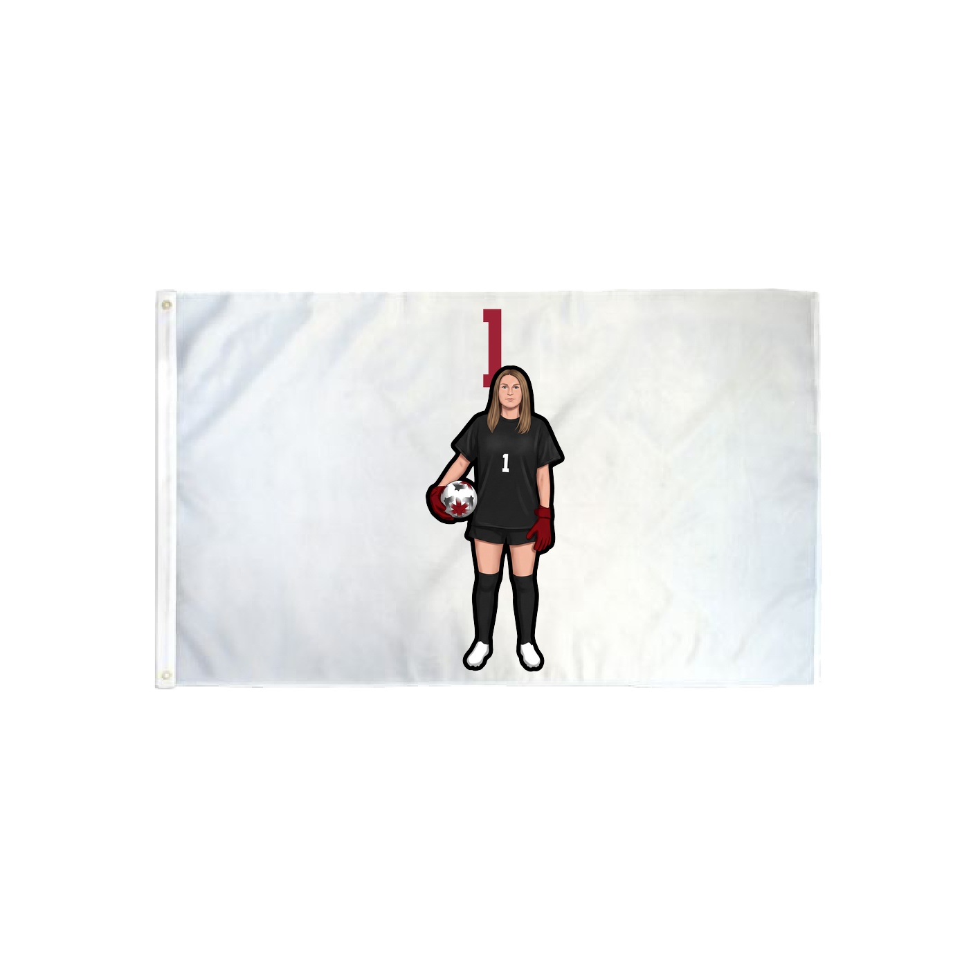 3x5 Flag — Number Top in Classic