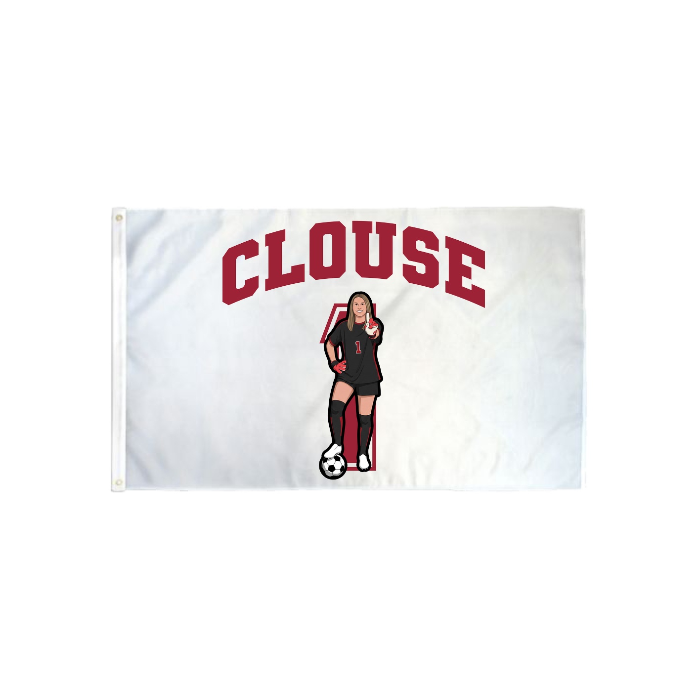 3x5 Flag — Number in Classic
