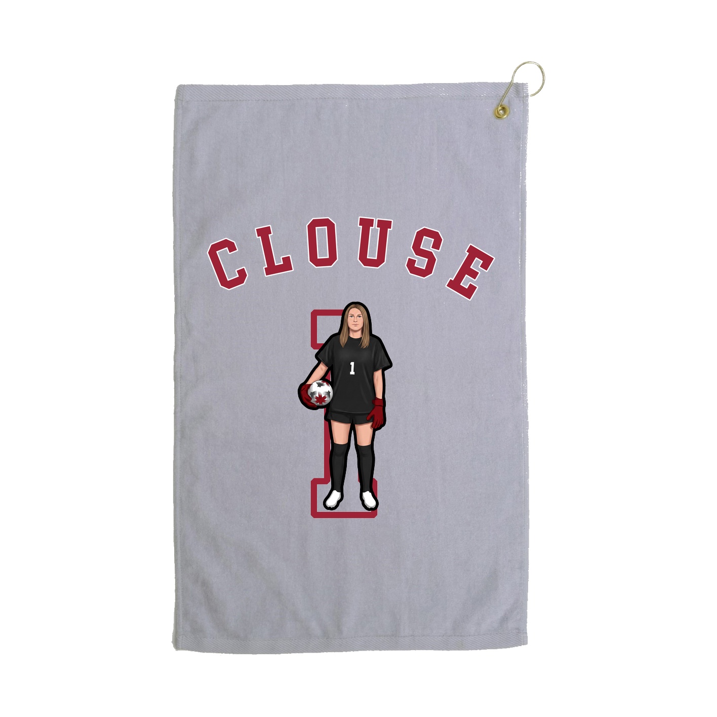 Golf Towel — Shirsey Arch in Grey