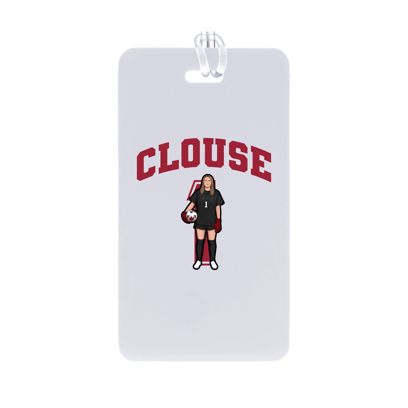 Bag Tag — Number in Classic