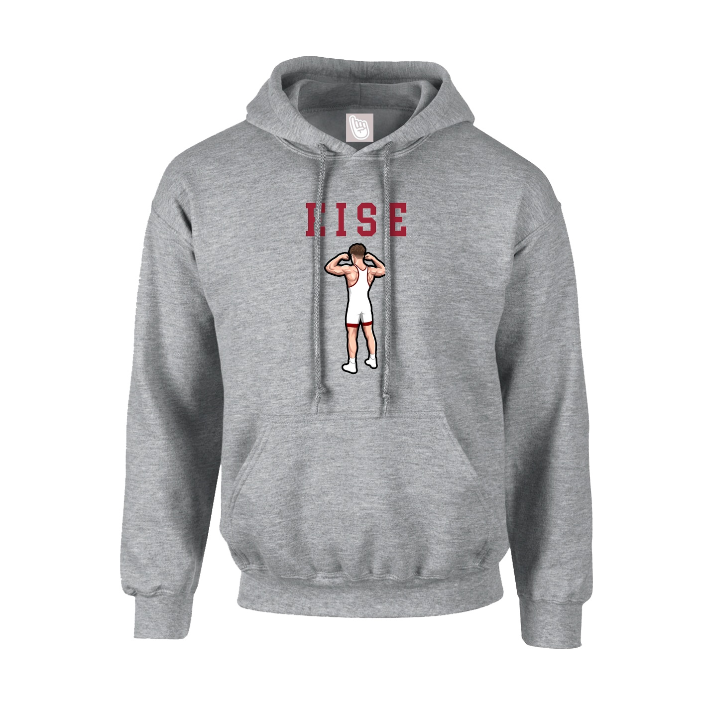 Hoodie — Shirsey in Grey