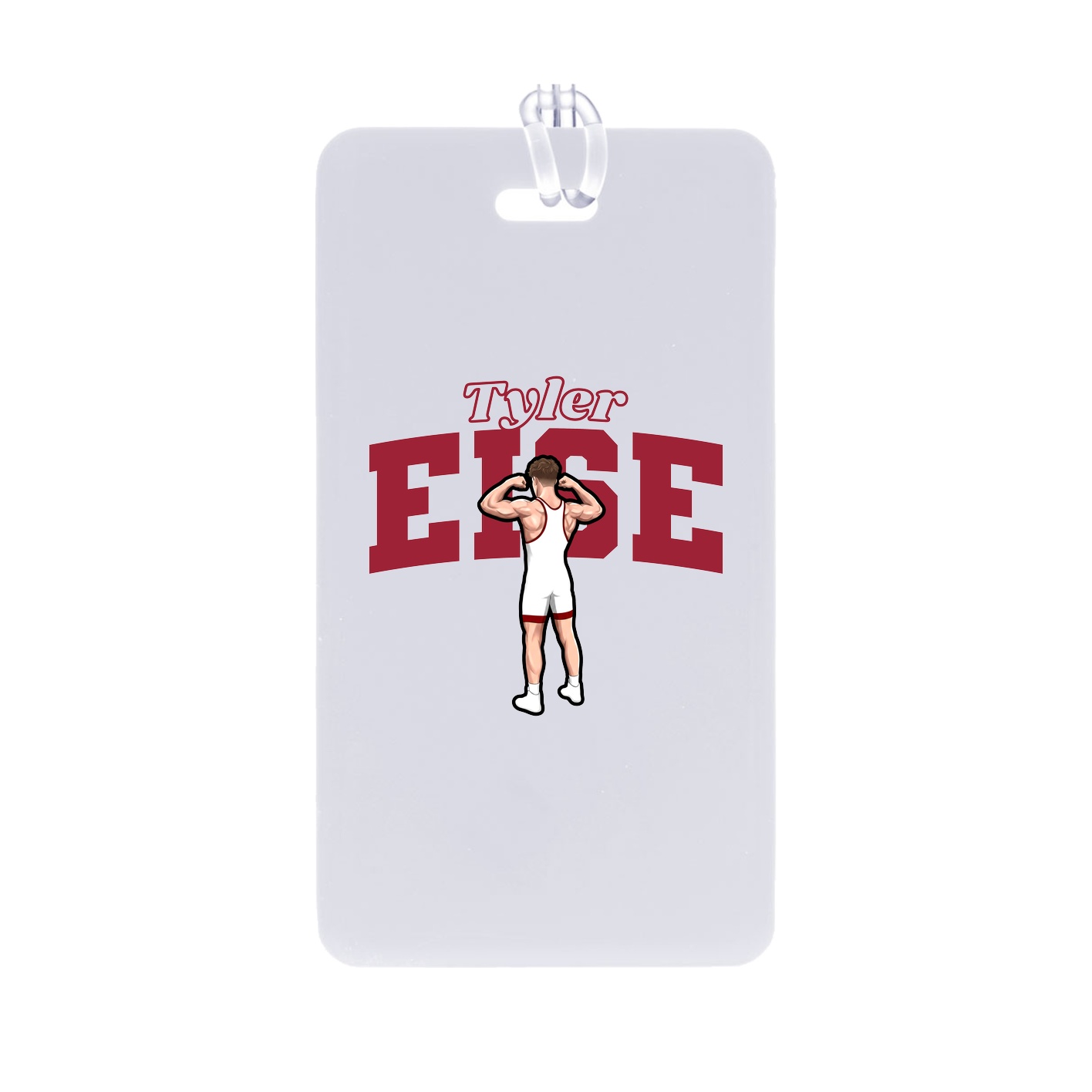 Bag Tag — Name Arch in Classic