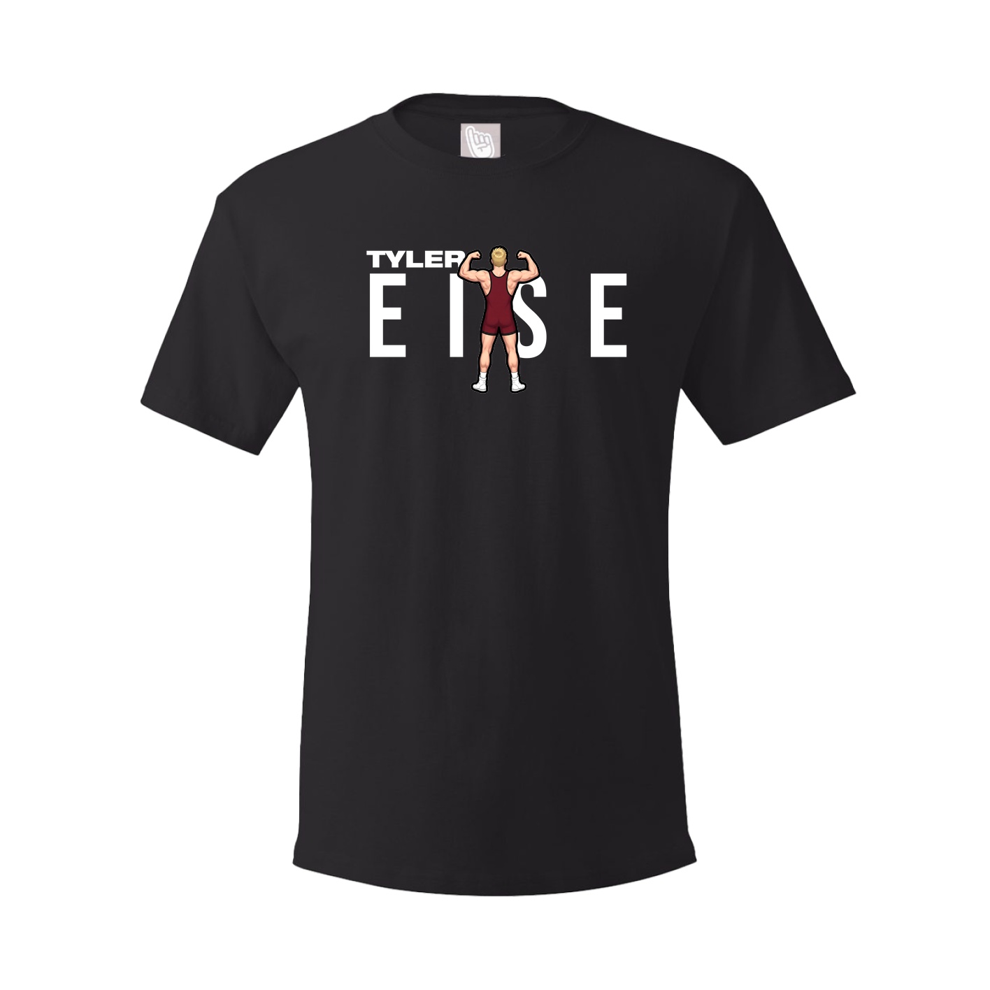 Youth Tee — Player Name in Black